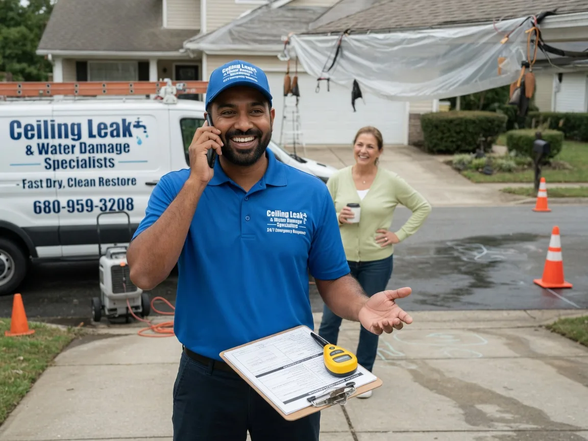 Ceiling Leak Cleanup Frederick, PA FAQs